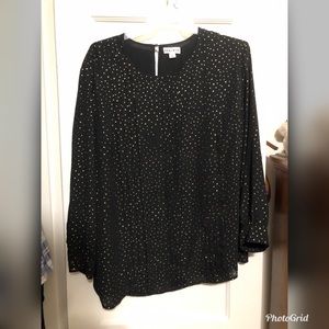 Final Markdown - black starry blouse